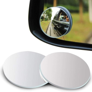 Car Blind Spot Mirror Convex HD Glass Frameless Pack of 2pc